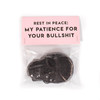 Rest In Peace: My Patience For Your Bullshit Skull Bath Bomb