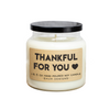 Thankful For You Soy Candle