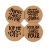 Drinking Cork Coaster Set