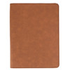 Personalized Portfolio Faux Leather Brown Baum Designs