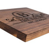 Personalized Walnut Cutting Board Engraved Monogram Baum Designs