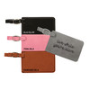 Live While You're Alive Luggage Tag Faux Leather Baum Designs