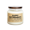 Happy Retirement! Enjoy Your Freedom Soy Candle Baum Designs