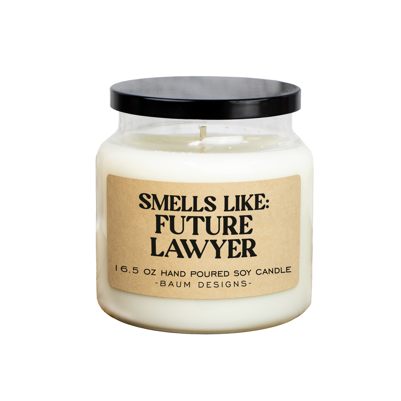 Smells Like Future Lawyer Soy Candle