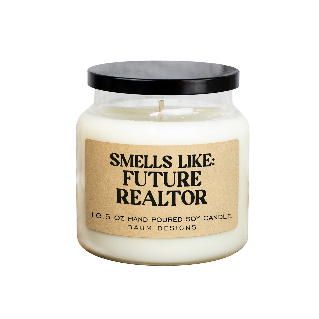 Smells Like Future Realtor Soy Candle