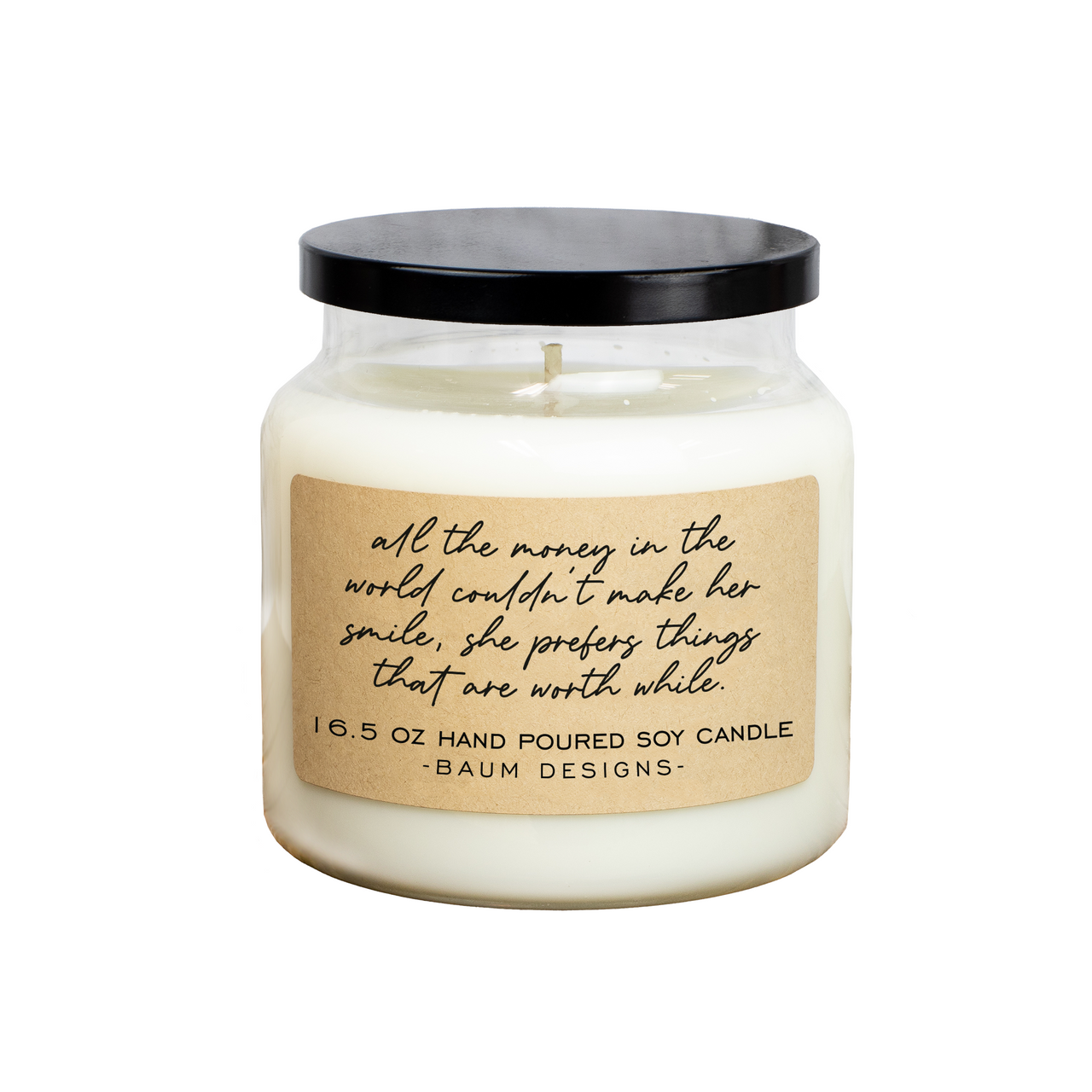 All The Money In The World Couldn't Make Her Smile Smaller Acts Zach Bryan Soy Candle