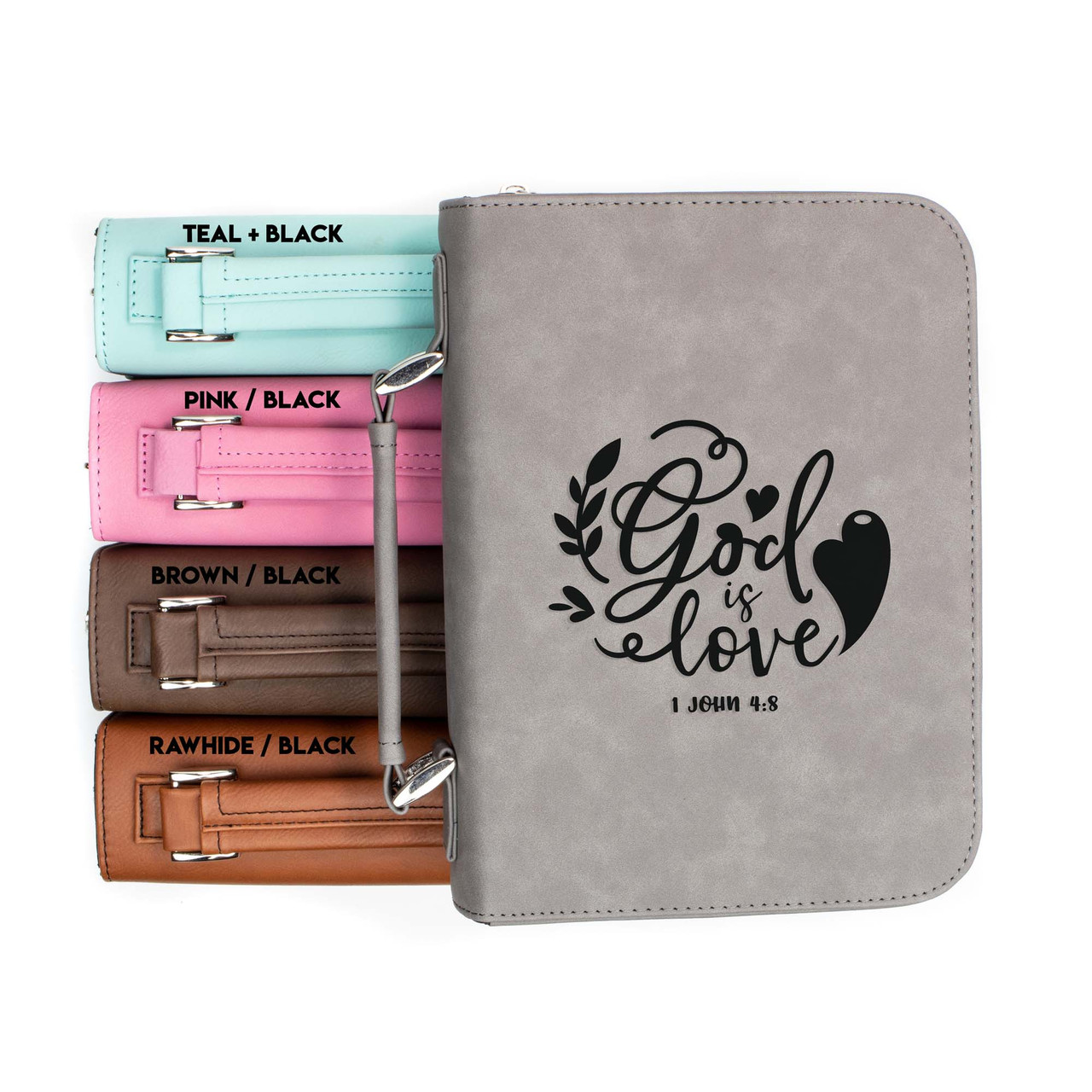 God Is Love 1 John 4-8 Faux Leather Bible Cover