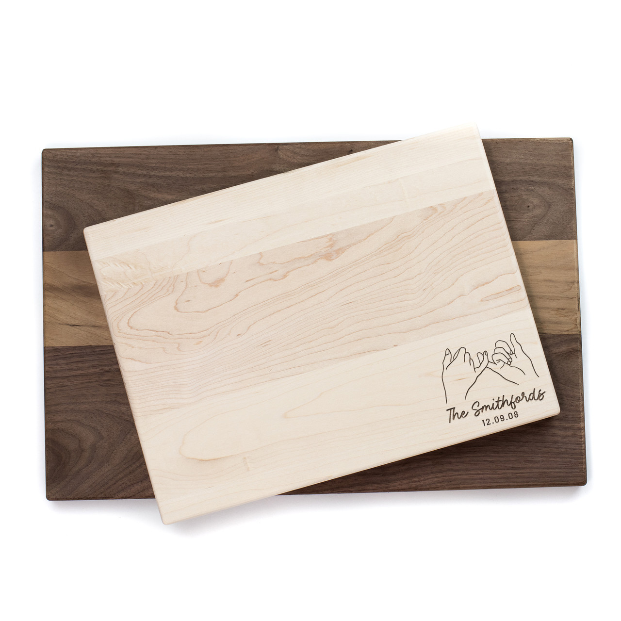 Personalized Pinky Promise Cutting Board Baum Designs