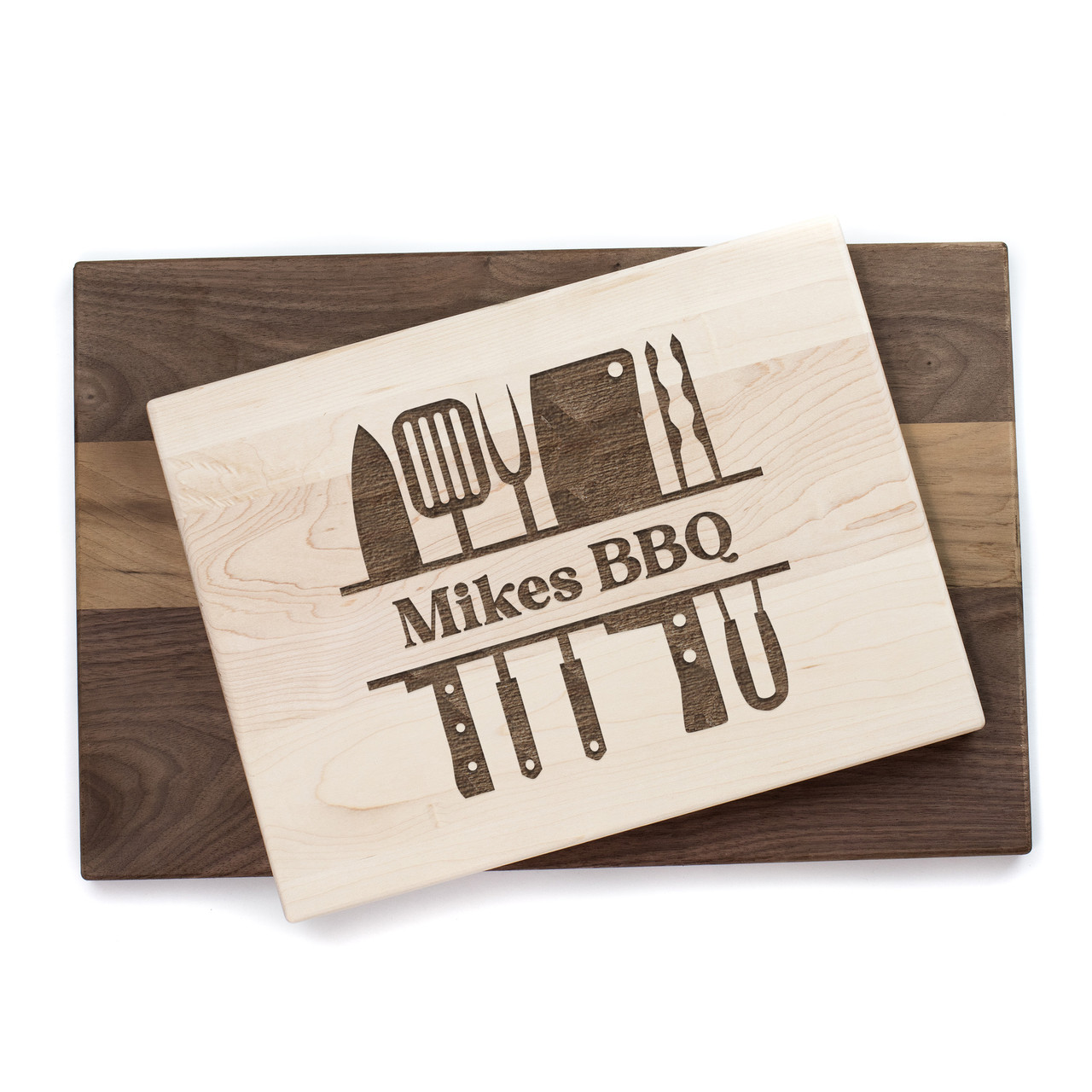 Personalized BBQ Grilling Tools Cutting Board Baum Designs