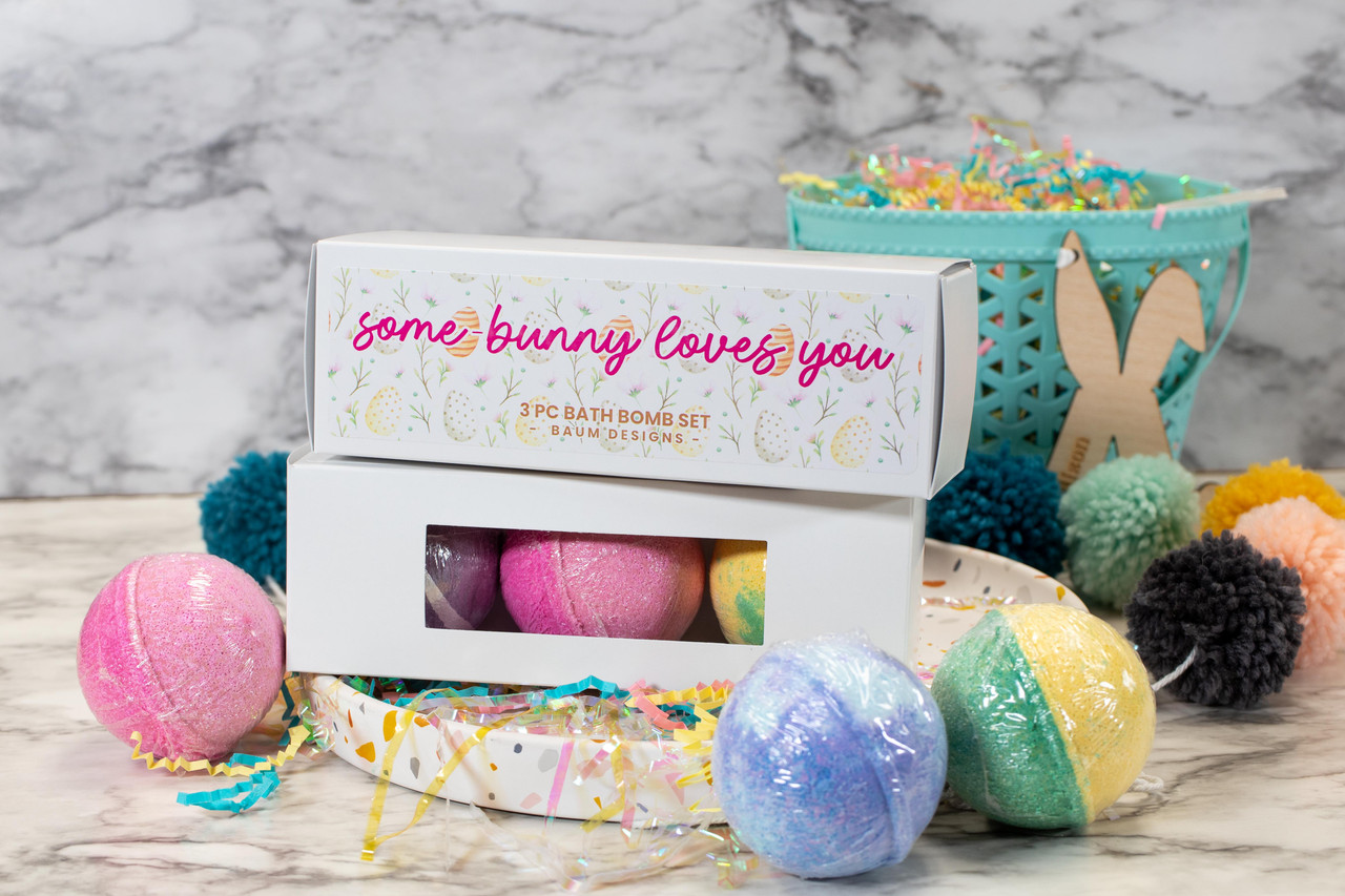 Some Bunny Loves You Easter Bath Bomb Set - 3pc
