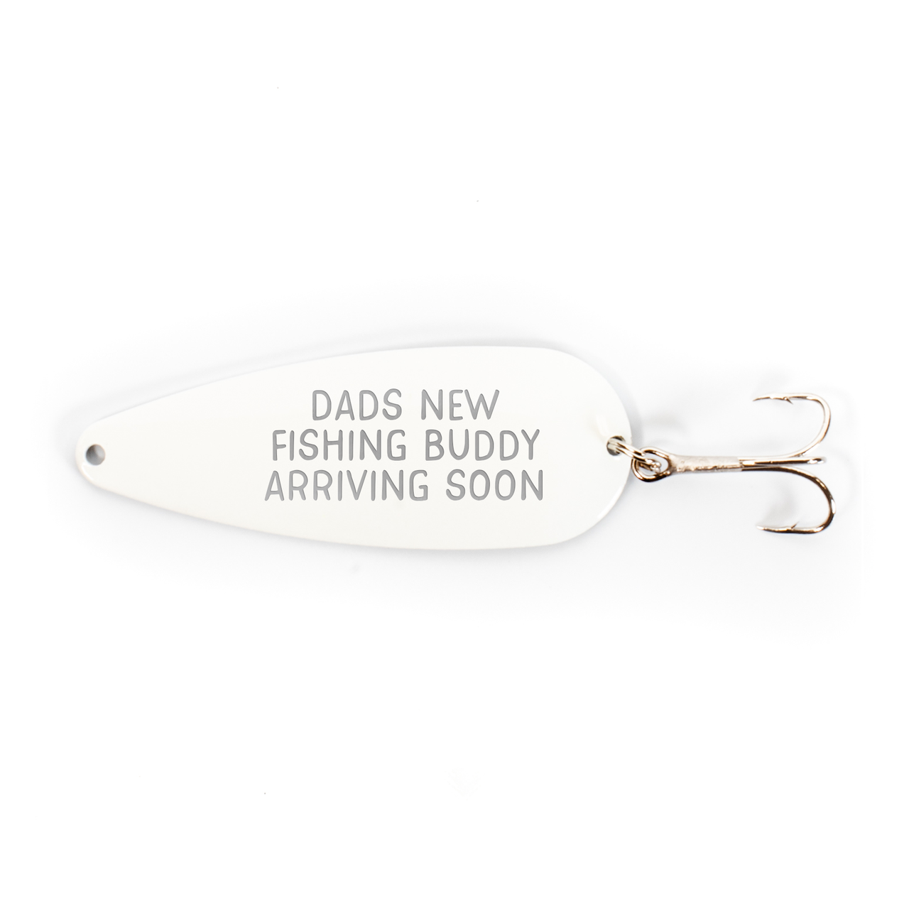 Dad's New Fishing Buddy Arriving Soon Fishing Lure Pregnancy Announcement