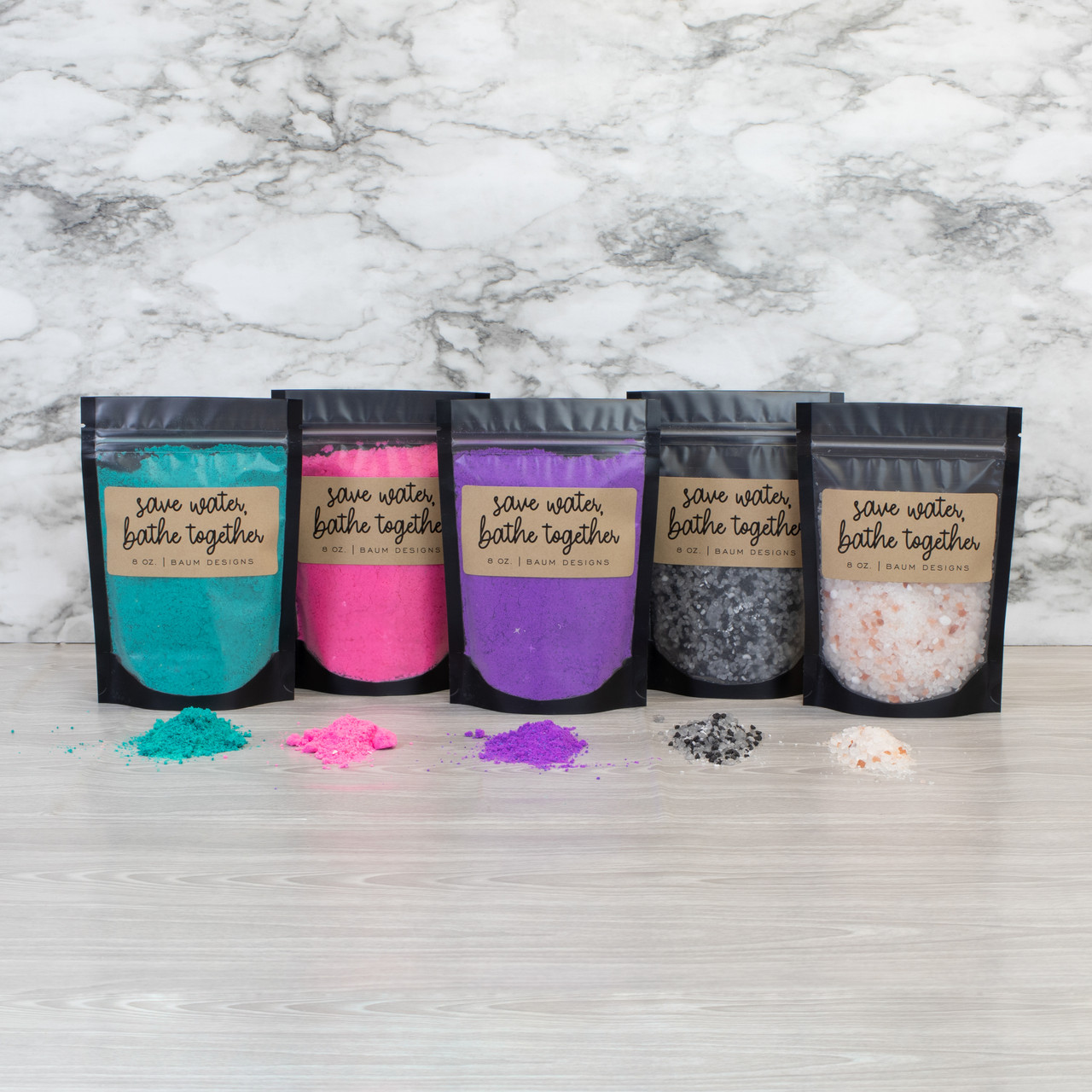 Save Water, Bathe Together Bath Bomb Bag or Bath Salts