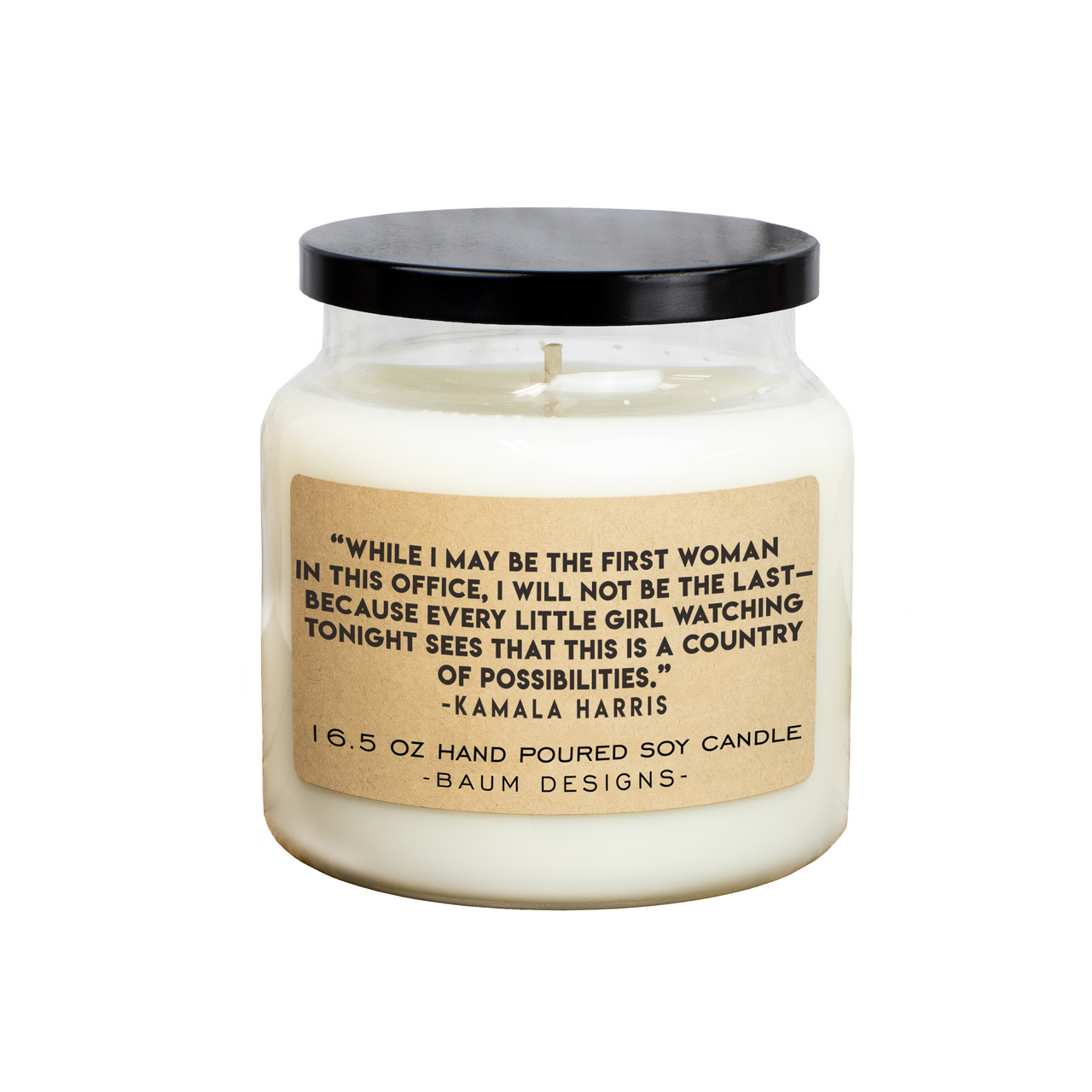 Kamala Harris First Woman In Office Won't Be The Last Soy Candle