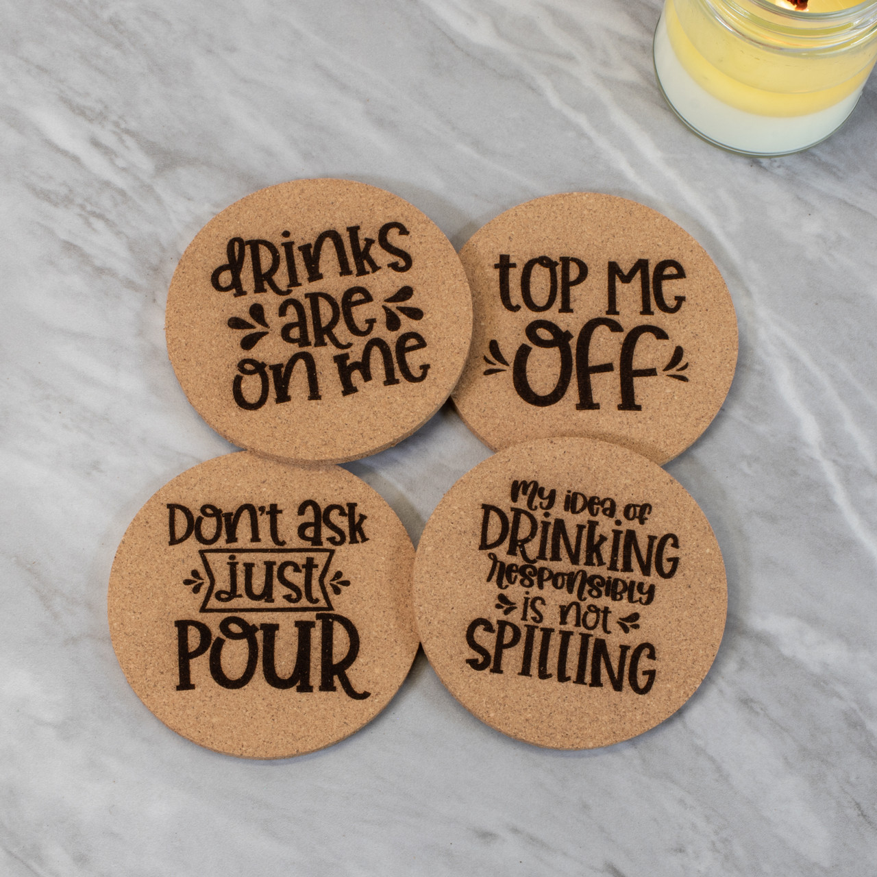 Baum Designs Cork Coaster - Thumbnail 5