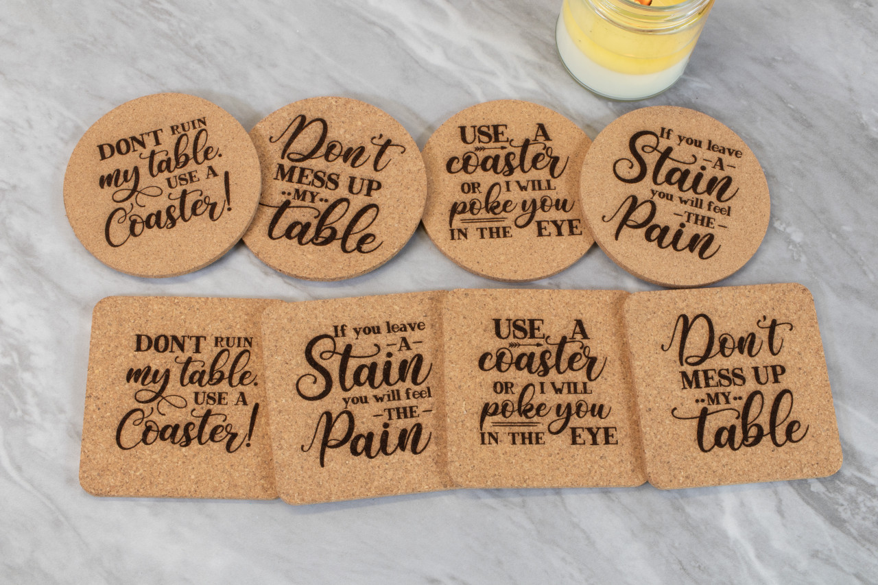 Baum Designs Cork Coaster - Thumbnail 2
