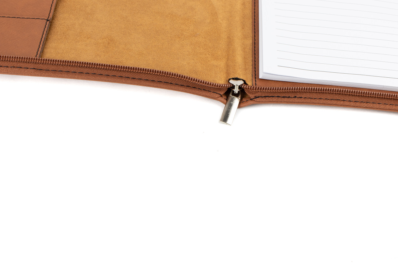 Personalized Leather Portfolio 4 Ring Binder Portfolio 