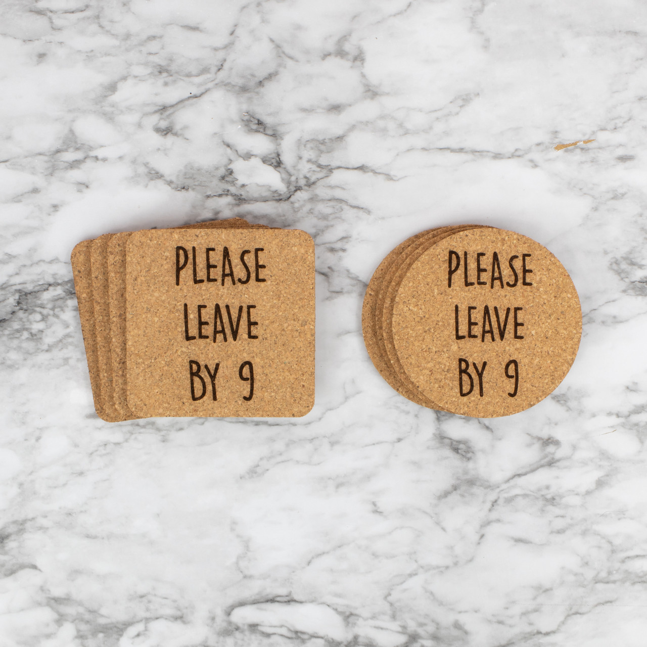 Baum Designs Cork Coasters