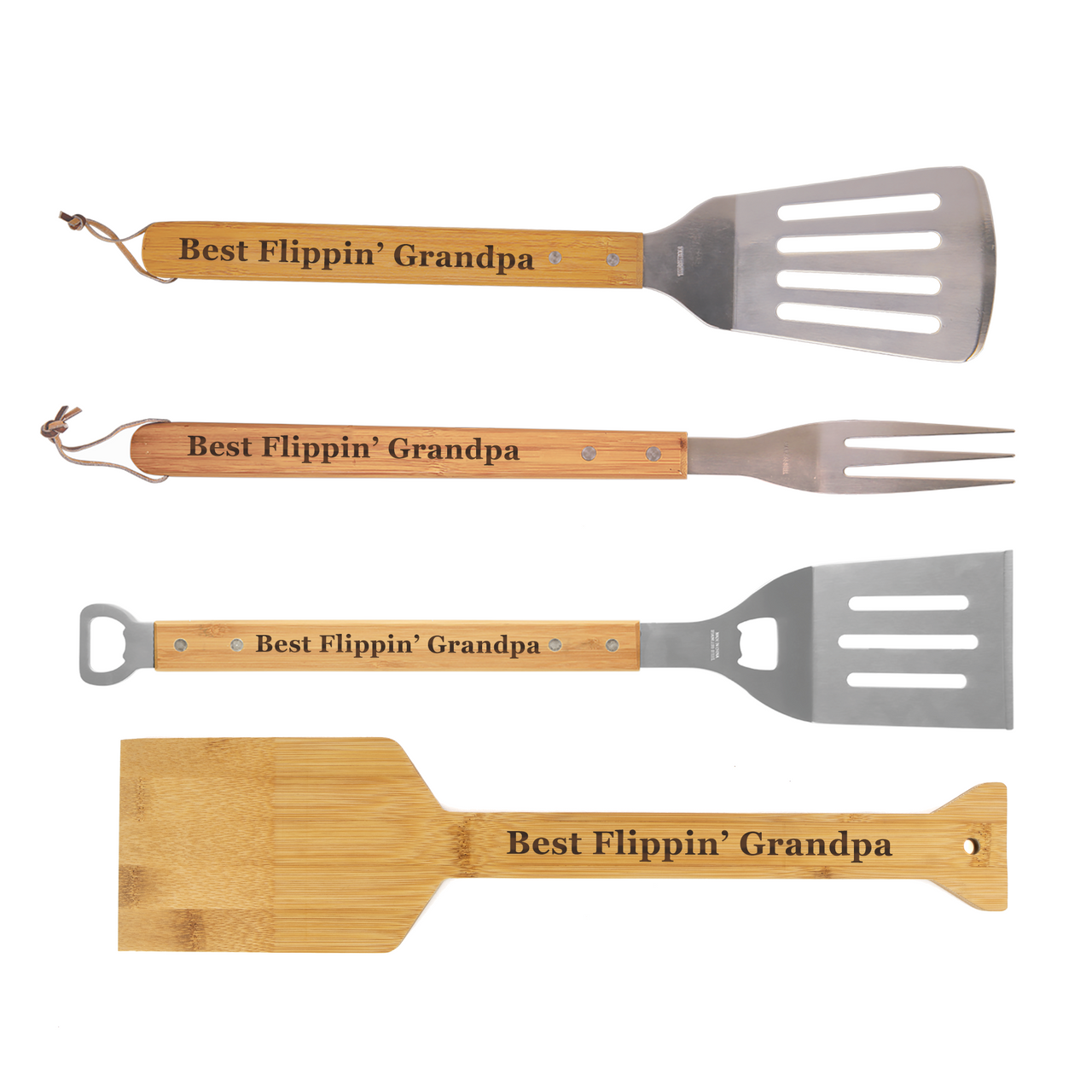 Best Flippin' Grandpa Grilling Spatula + Tools