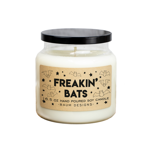 Freakin' Bats Soy Candle Baum Designs