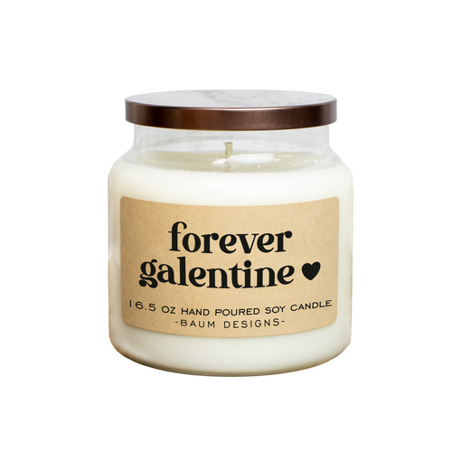 Forever Galentine Soy Candle Baum Designs