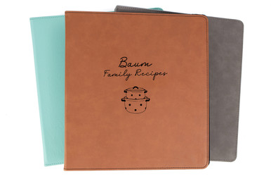 Personalized Recipe Book Stand - Baum Designs