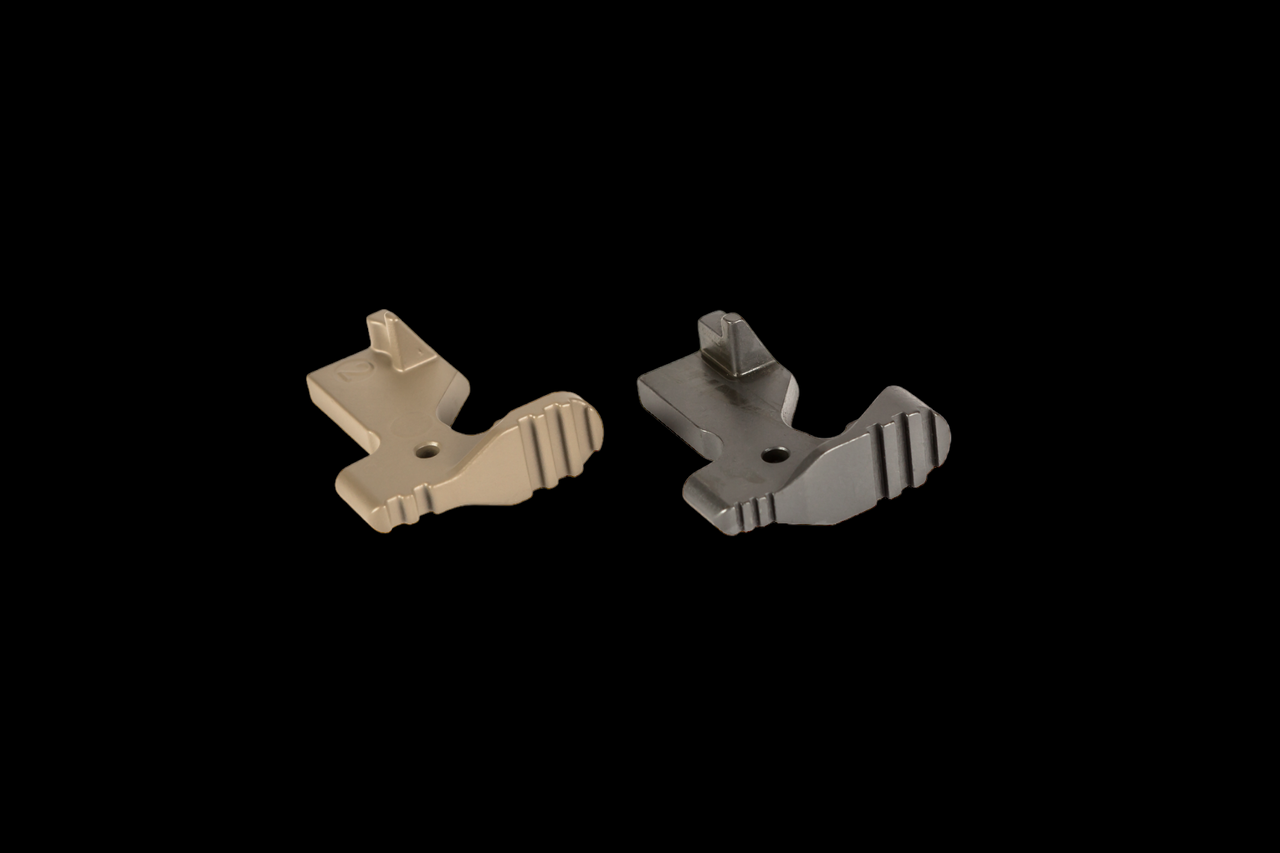 トイガン KACKnight's SR-15,16 Ambi Bolt Catch Set KAC Knight's Armament Company SR-25 Bolt Catch KM95209-1
