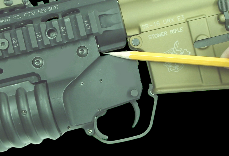 KAC Knight's Armament Company URX II Rail M203 Interface KM23184