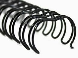 3/8" Black 2:1 21 Loop Wire 100/Box