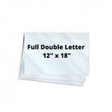10mil Full Double Letter 12" x 18" 50/Box