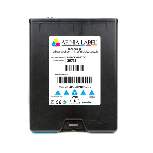 Afinia L901 / CP950 Cyan Standard Ink Cartridge