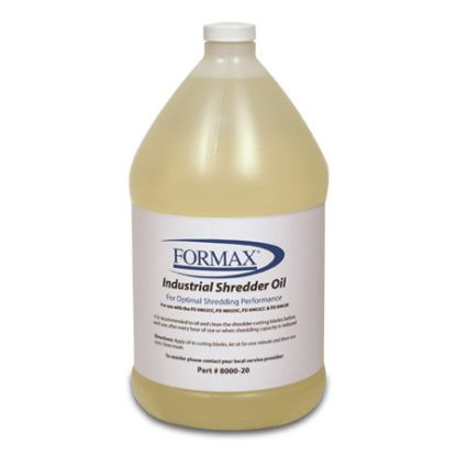8000-20 Shredder Lubricating Oil, 4 One-Gallon Bottles