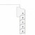 Side Index Tab D pk/25