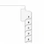 Side Index Tab Q  pk/25
