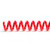 6mm Red Coil 12" 4:1 100/Box