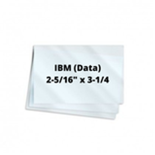 10mil IBM 2-5/16" x 3-1/4" 100/Box