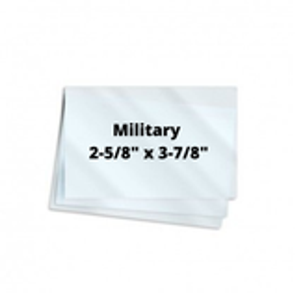 10mil Military 2-5/8" x 3-7/8" 100/Box