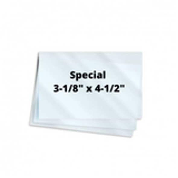 10mil Special 3-1/8" X 4-1/2" 100/Box