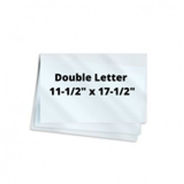 3mil Double Letter 11-1/2" x 17-1/2" 100/Box