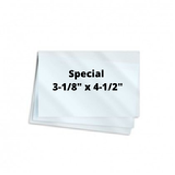 7mil Special 3-1/8" X 4-1/2" 100/Box