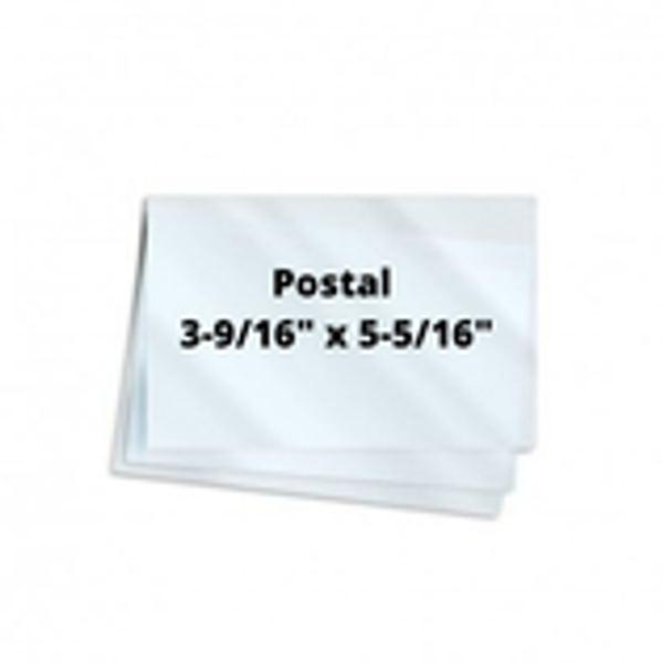10mil Postal 3-9/16" x 5-5/16" 100/Box 10mil Postal 3-9/16" x 5-5/16" 100/Box