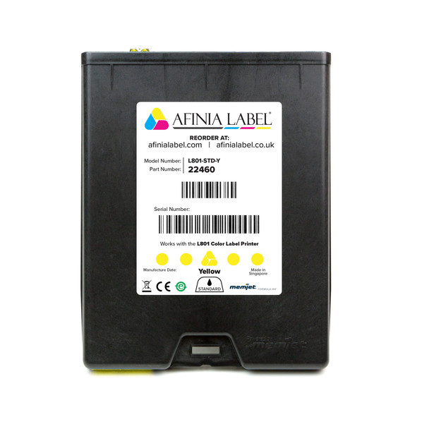 Afinia L801 Yellow Standard Ink Cartridge