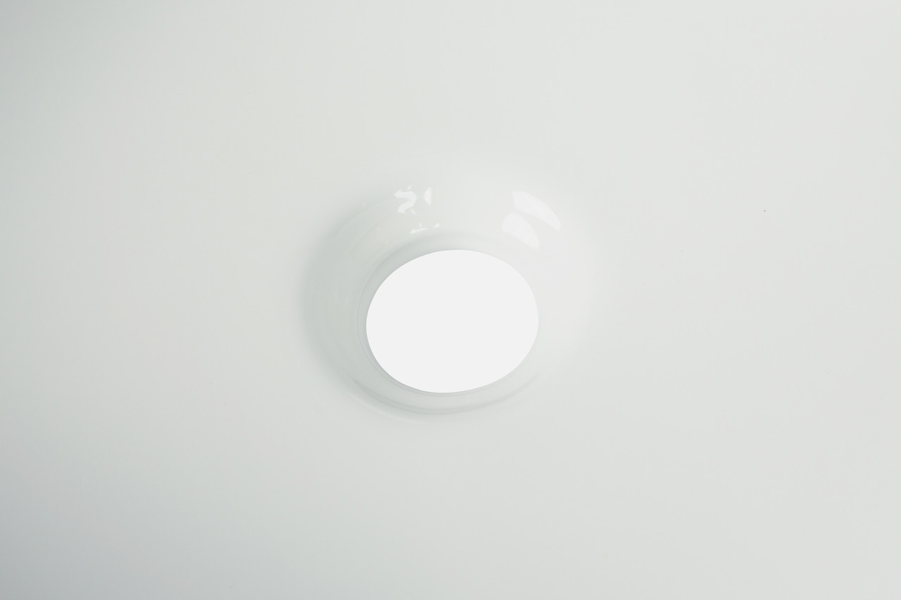 NCE Ceramic Basin Black & White 385mm x 385mm x 135mm