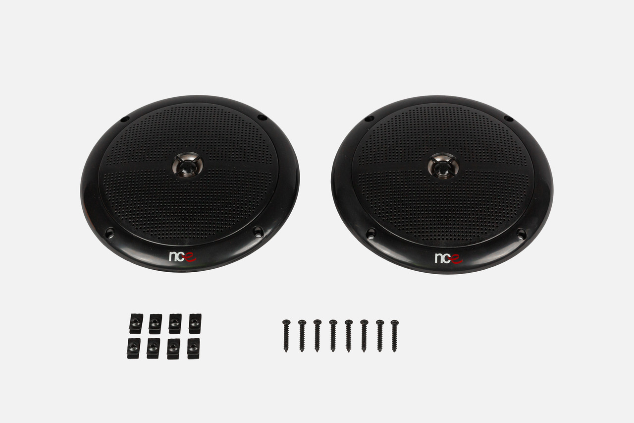 NCE 6.5" Marine Speaker Black