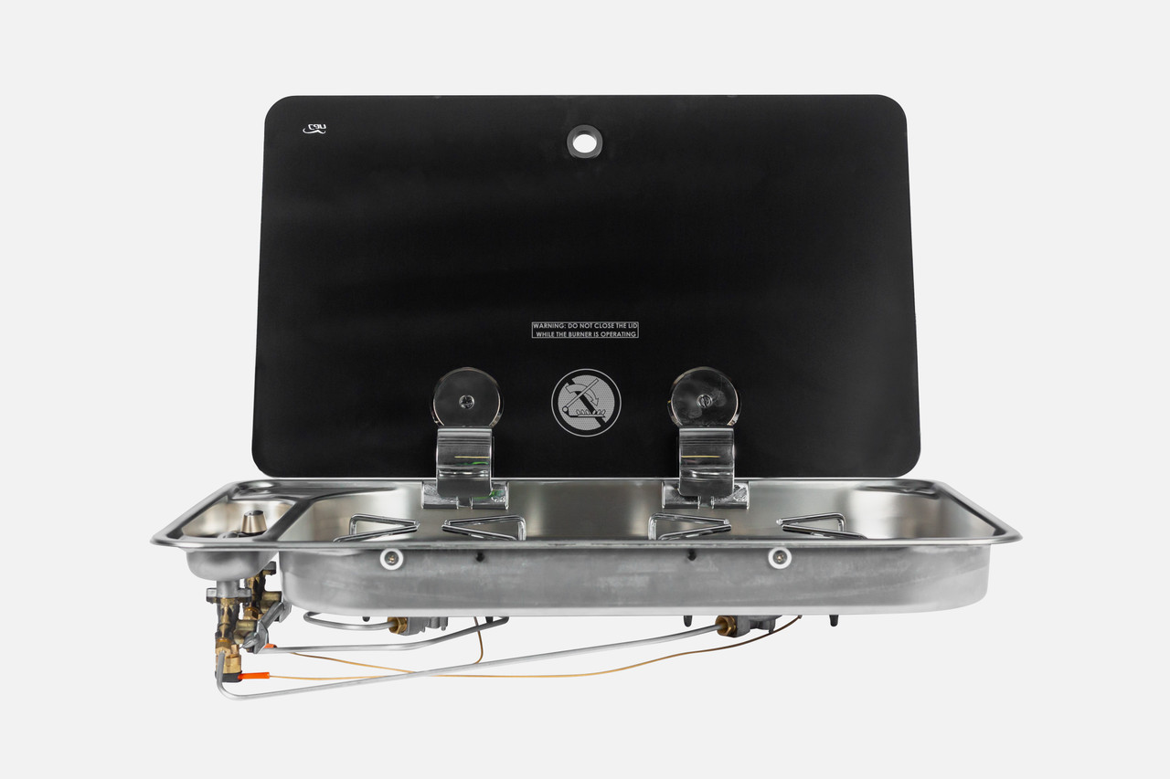 CAN 2 Burner Gas Stove Manual Ignition