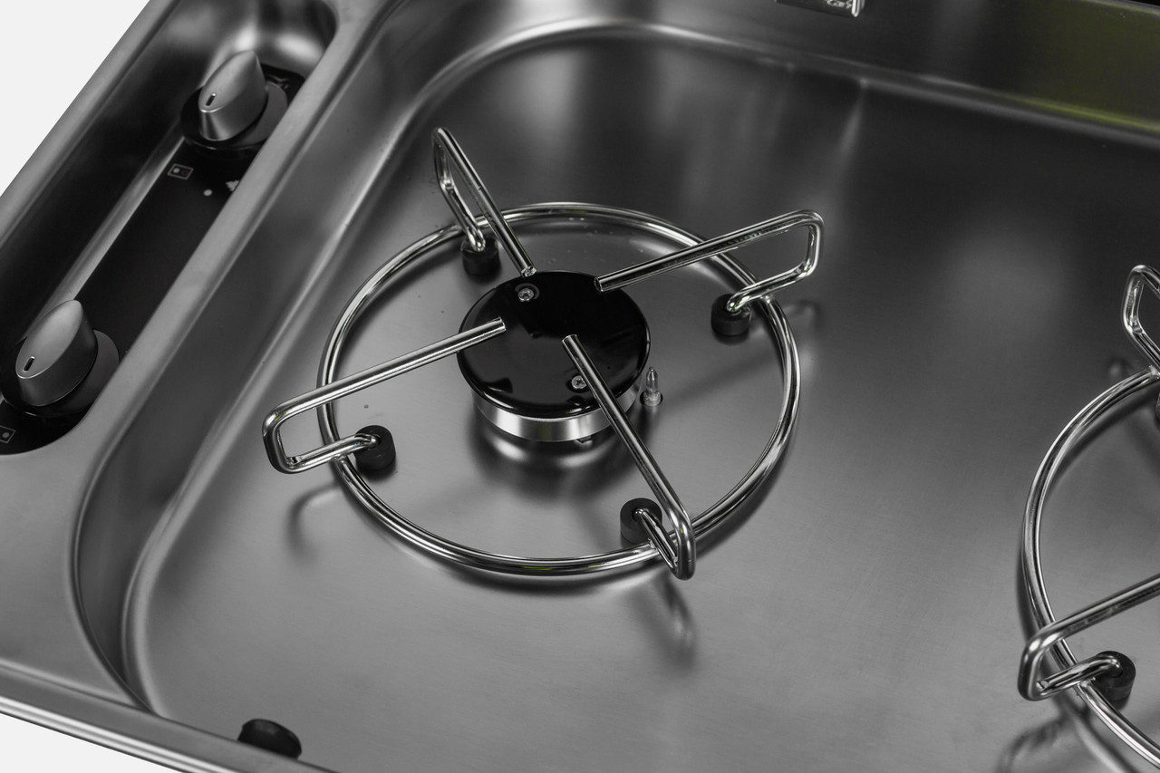 CAN 2 Burner Gas Stove Manual Ignition