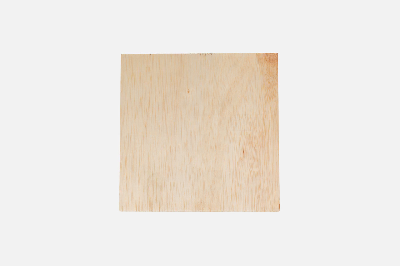 NCE Single-Sided White Leather Grain Plywood 3.2mm