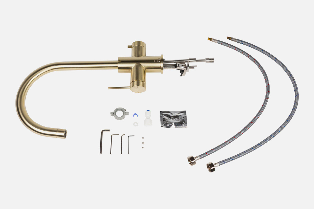 NCE 3-Way Filter Tap French Gold