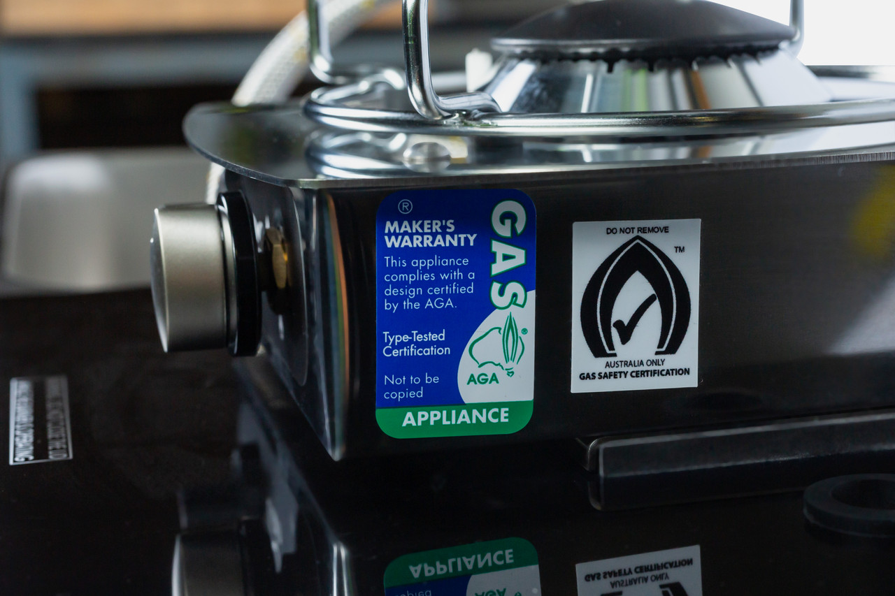 CAN 1 Burner Gas Stove & Folding Sink