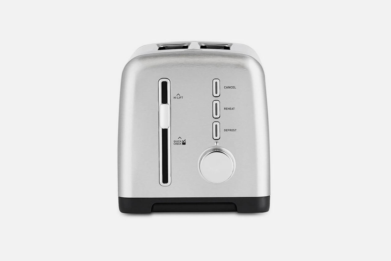 SUNBEAM 2 Slice Toaster Stainless Steel