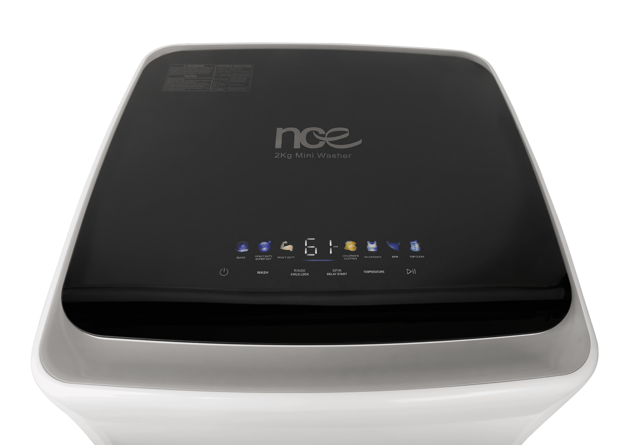 NCE CompactPro 2KG Mini Washing Machine